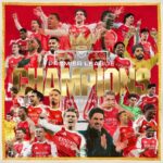Arsenal champion d’Angleterre après le nul de Manchester City