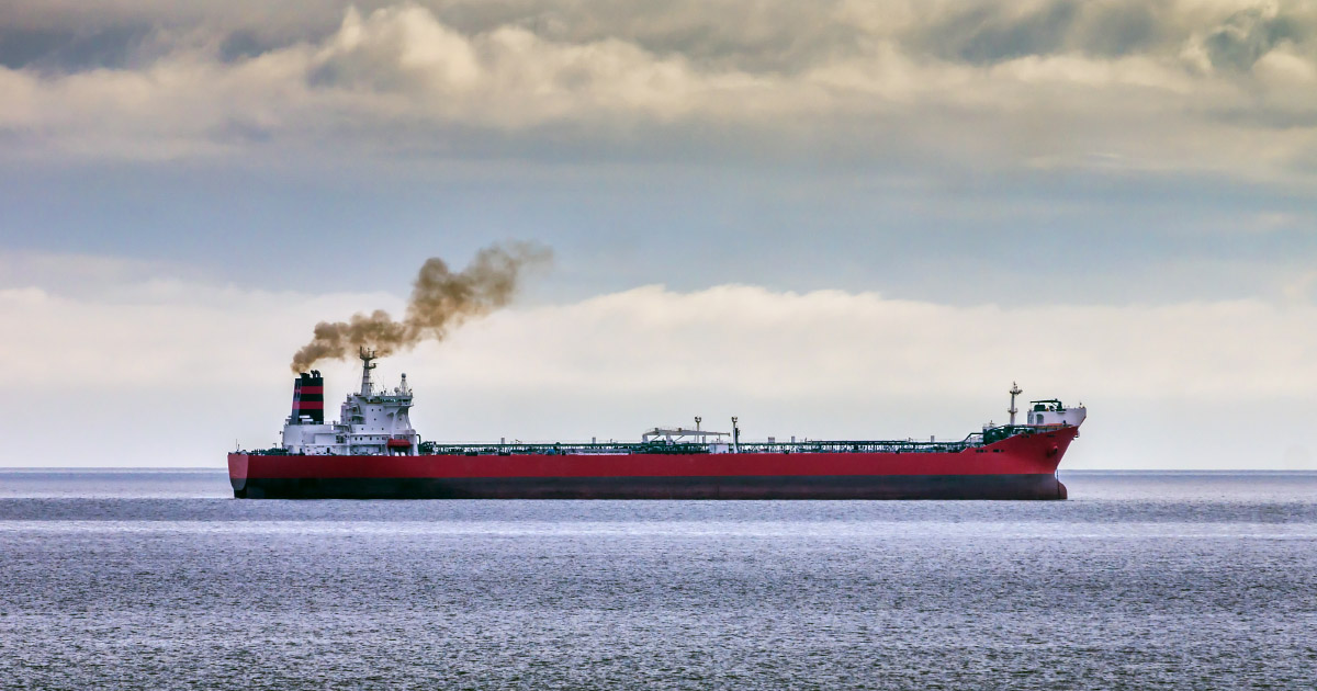 Red Oil Tanker